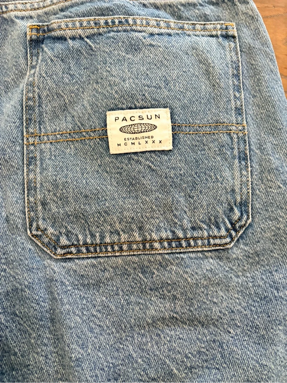Pacsun men’s Baggy Jean Shorts